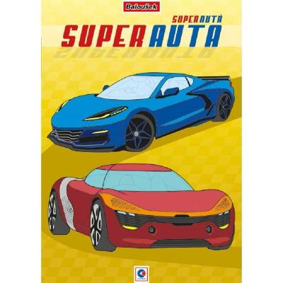 Omaľovánka A4 Superautá