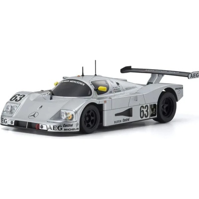 Kyosho Mini-Z RWD: Karoséria Sauber-Mercedes Gruppe-C No.63 Silver LM 1989