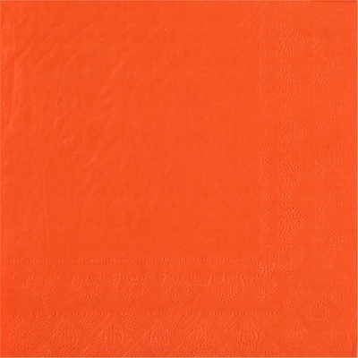 Santex Ubrousky jednobarevné Oranžová 33x33cm