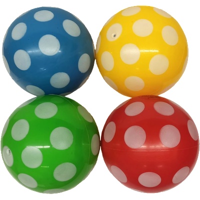 Plasto Ball Pvc топка на точки, 150 мм plasto