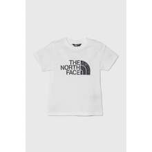 The North Face detské bavlnené tričko biela