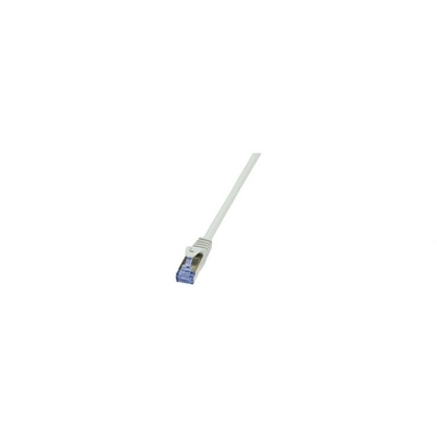 LogiLink Кабел S/FTP LOGILINK Cat7, LSZH, Мед, 600MHz, Конектори RJ45 Cat6a, 1 м, Сив, AWG26, Двойно екраниран CQ4032S (CQ4032S)