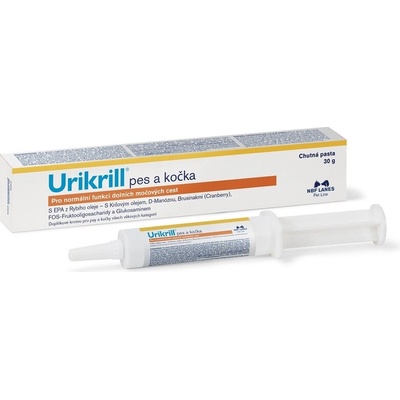 NBF Lanes urikrill pes a kočka pasta podpora dolních močových cest 30 g
