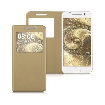Image 1 of kwmobile Флип кейс за HTC One A9 - златист