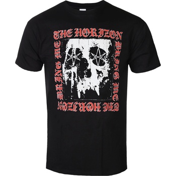 ROCK OFF мъжка тениска Bring Me The Horizon - Metal Logo Skull - ROCK OFF - BMTHTS106MB