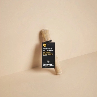 Canophera žuvací klacek z kávovníkového dreva cca 16 - 18 cm pre psov do 5 kg