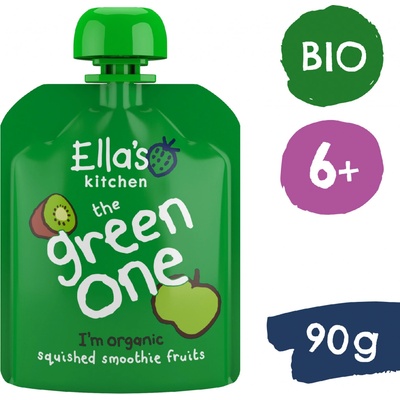 Ella's Kitchen BIO Green One Kiwi s jablkem a banánem 90 g