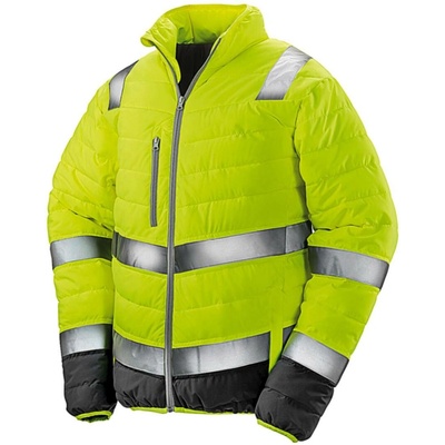 Result R 325F dámská reflexní bunda Fluoresnect yellow/grey