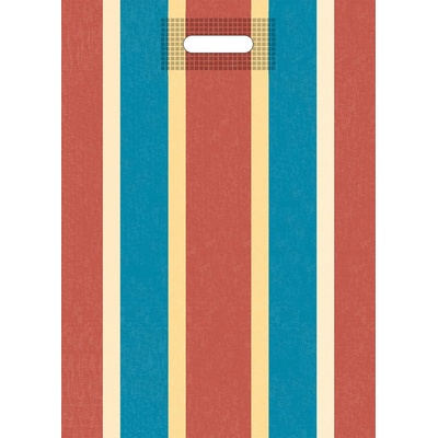 LIKA taška PE 34x50 Pruhy/50/