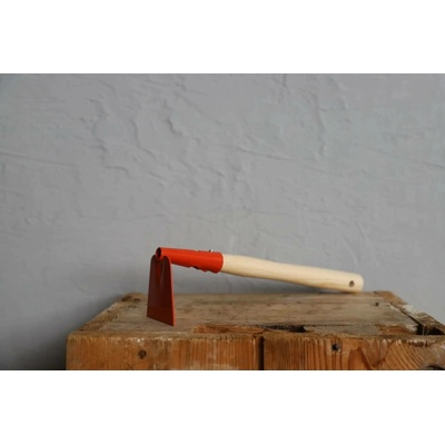 Rosteto okopávačka s násadou, rovná, oranžová – 27 cm