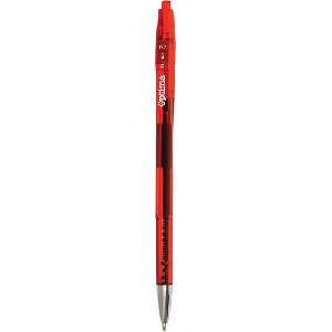 Optima Химикалка Optima TB 401, червена (32577-А-ЧЕРВЕН)