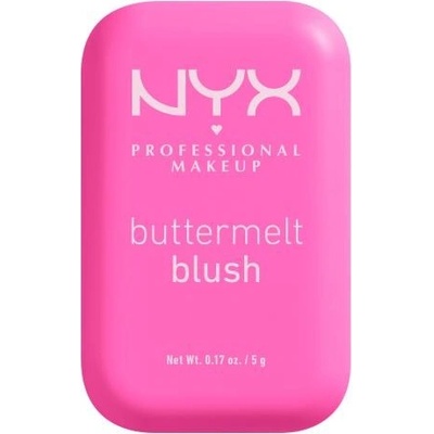 NYX Professional Makeup Buttermelt Blush púdrová lícenka 01 My Butta Half 5 g