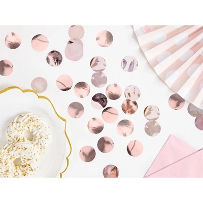 PartyDeco Розово-златни конфети 15 г