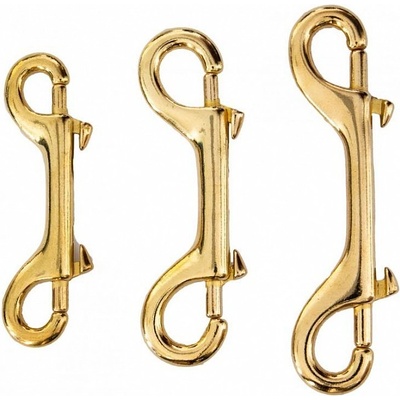 Aropec karabina mosaz dvojitá - 9 cm – Zboží Mobilmania