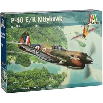 Italeri Curtiss P-40E/K Kittyhawk Model Kit 2795 1:48