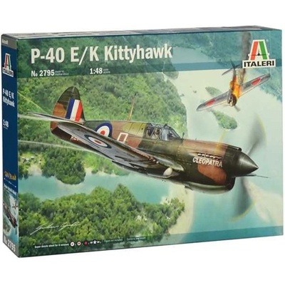 Italeri Curtiss P-40E/K Kittyhawk Model Kit 2795 1:48