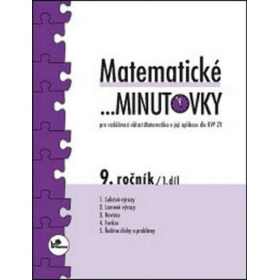 Matematické minutovky 9. ročník / 1. díl