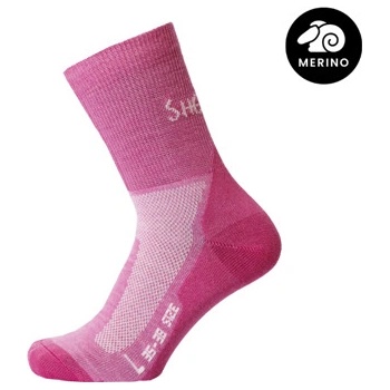 Sherpax dámské ponožky SOLO růžová