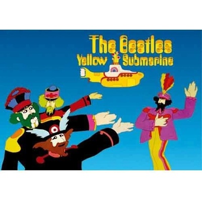 The Beatles – Yellow Submarine Band 1 (Pohľadnica)