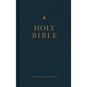 CSB Church Bible, Navy Hardcover (ISBN: 9798384540304)