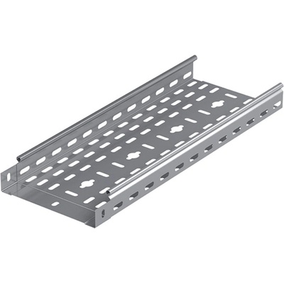 ELMARK Кабелен канал Elmark EM56100825U, широчина 100 mm, височина 40 mm, дължина 2500 mm, метален, сив (EM56100825U)