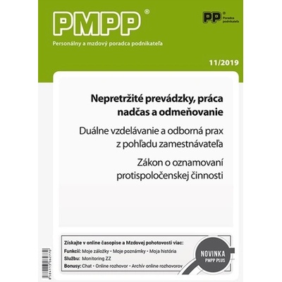 Personálny a mzdový poradca podnikateľa 11-2019