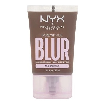 NYX Professional Makeup Bare With Me Blur Tint Foundation zmatňující make-up se středním krytím 23 espresso 30 ml