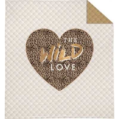 Přehoz na postel Wild Love 220×240 cm – divoká krása v srdci domova
