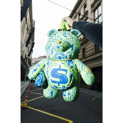 SPRAYGROUND Tatted Up No Face Moneybear Backpack 19 l