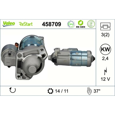 Štartér VALEO 458709