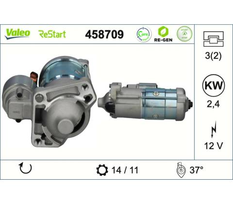 Štartér VALEO 458709