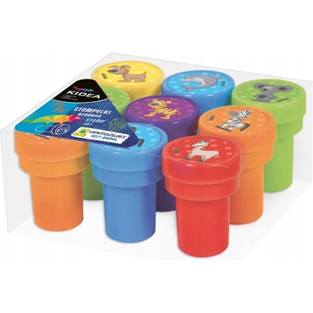 Kidea pečiatky 9ks mix vzorov B