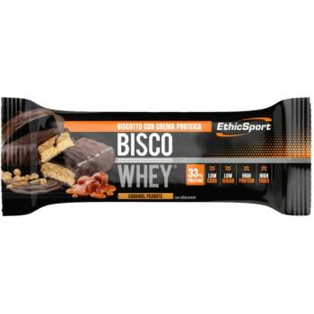 Image 1 of EthicSport BISCO WHEY High Protein Bar [40 грама] Карамел с фъстъци