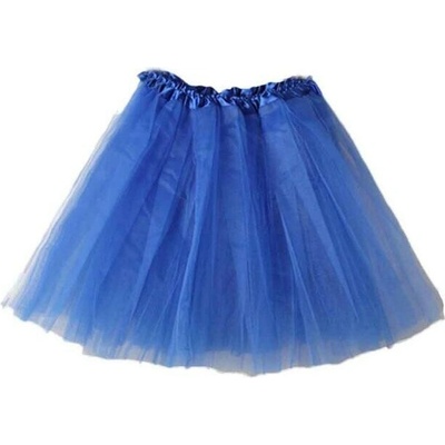 LEVNO Dámska tutu mini sukňa 12 farieb Tmavě modrá