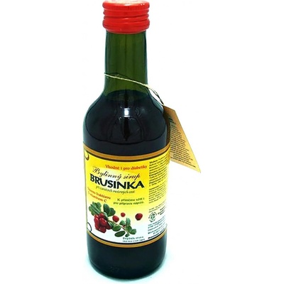 Klášterní officína Bylinný sirup Brusnica 250 ml