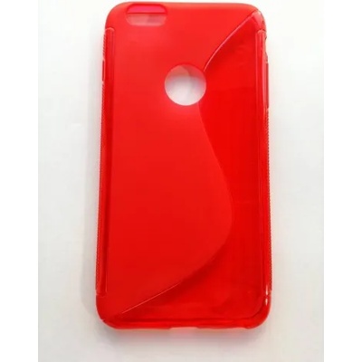 Apple Силиконов калъф iPhone 6 Plus червен 1