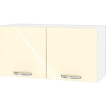 ИРИМ Горен кухненски шкаф Сити БФ-Бежово гланц-05-108 80 см