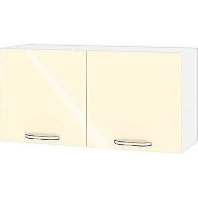 ИРИМ Горен кухненски шкаф Сити БФ-Бежово гланц-05-108 80 см