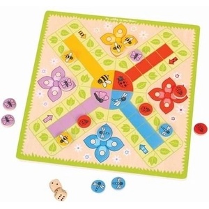 Bigjigs Toys - Дървена детска игра - Не се сърди човече - detence