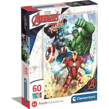 Clementoni Supercolor Marvel Avengers Пъзел 60 броя Комикс (26193 CLM) (26193 CLM)