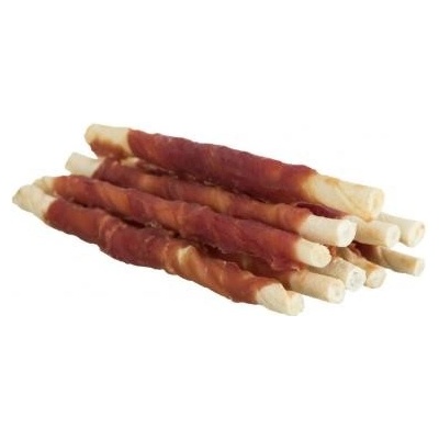 Trixie DentaFun Tyčinka svázaná kachním masem 12 cm 10 ks 80 g