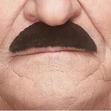 Mustaches UAB Nalepovací knír Clouseau šedá