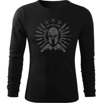 Image 1 of DRAGOWA FIT-T Тениска с дълъг ръкав Ares, черна, 160 г/м2 (11311)