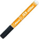 Darwi Tex Fabric Glitter Marker Маркер за текстил Black 6 ml 1 бр (DA0140013100C)