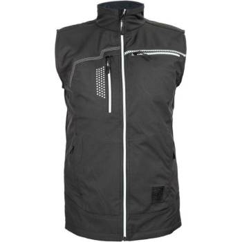 Litz Taurus softshell vesta černá