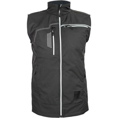 Litz Taurus softshell vesta černá