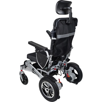 Eroute 8000R Elektrický invalidný vozík s automatickým sklápaním operadla Čierna