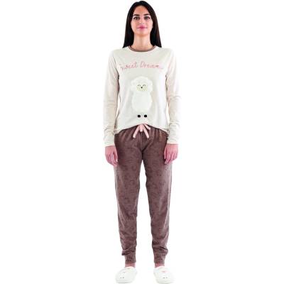 Sorbetto Дамска пижама Sorbetto Deborah многоцветна Sorbetto | Kafyav Bezhov Mnogotsveten | ЖЕНИ | XL