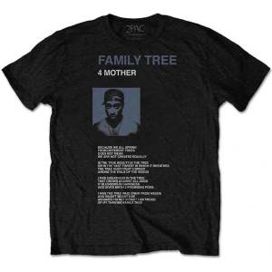 2Pac Family Tree Black XL Риза (2PACTS25MB04)