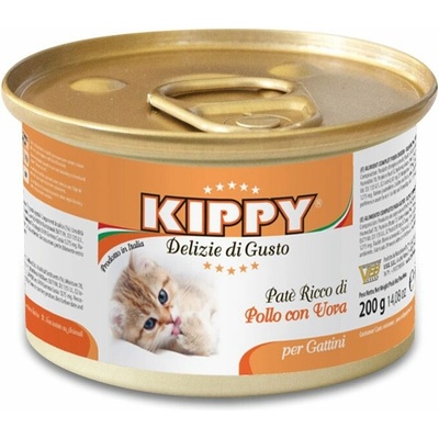 Kippy Kitten s kuracím mäsom a vajcami 200 g